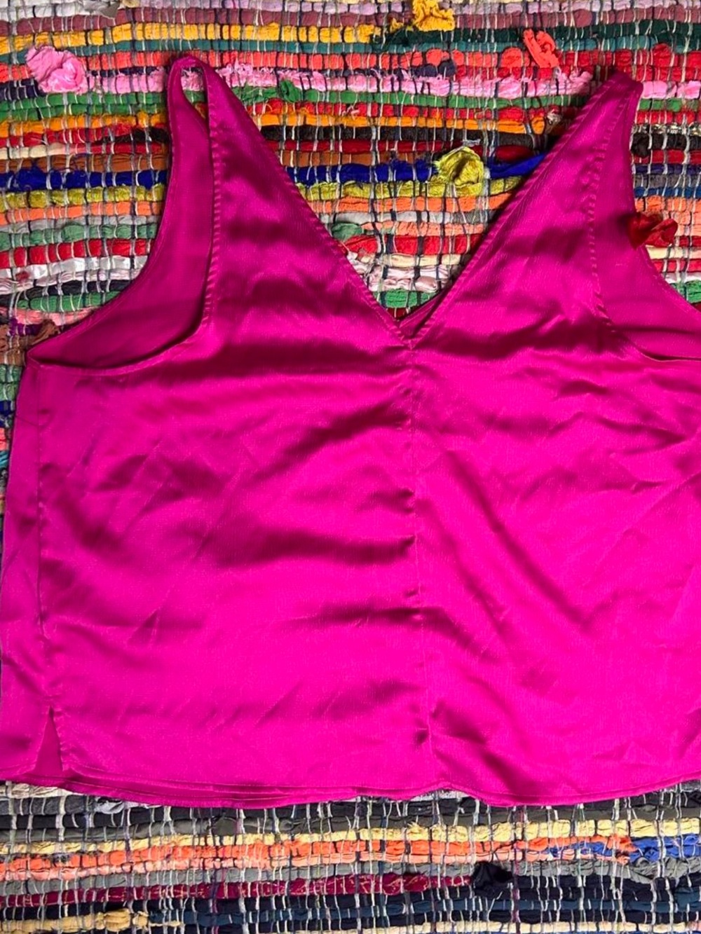 Old navy 2Xl cropped satin top